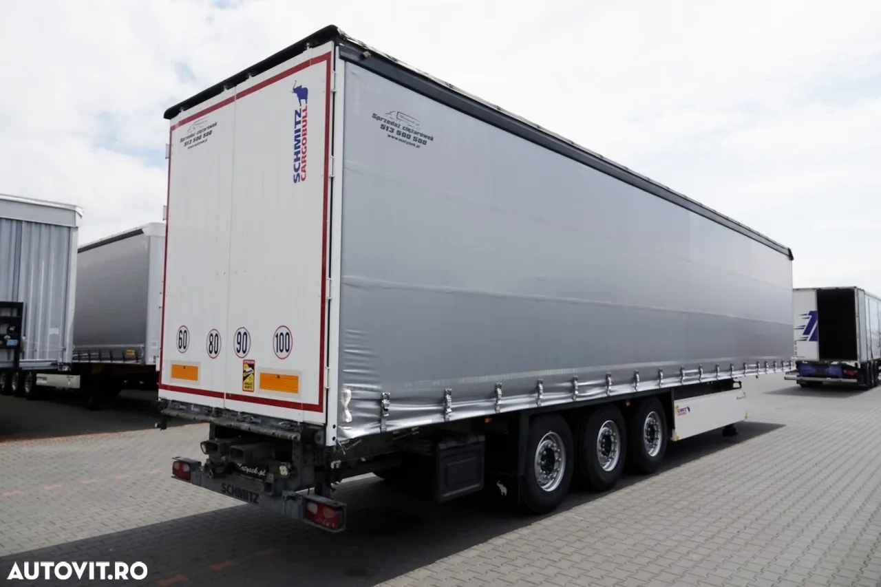 Schmitz Cargobull CORTINĂ / STANDARD / AXĂ DE RIDICARE / COȘ PENTRU PALEȚI - 5