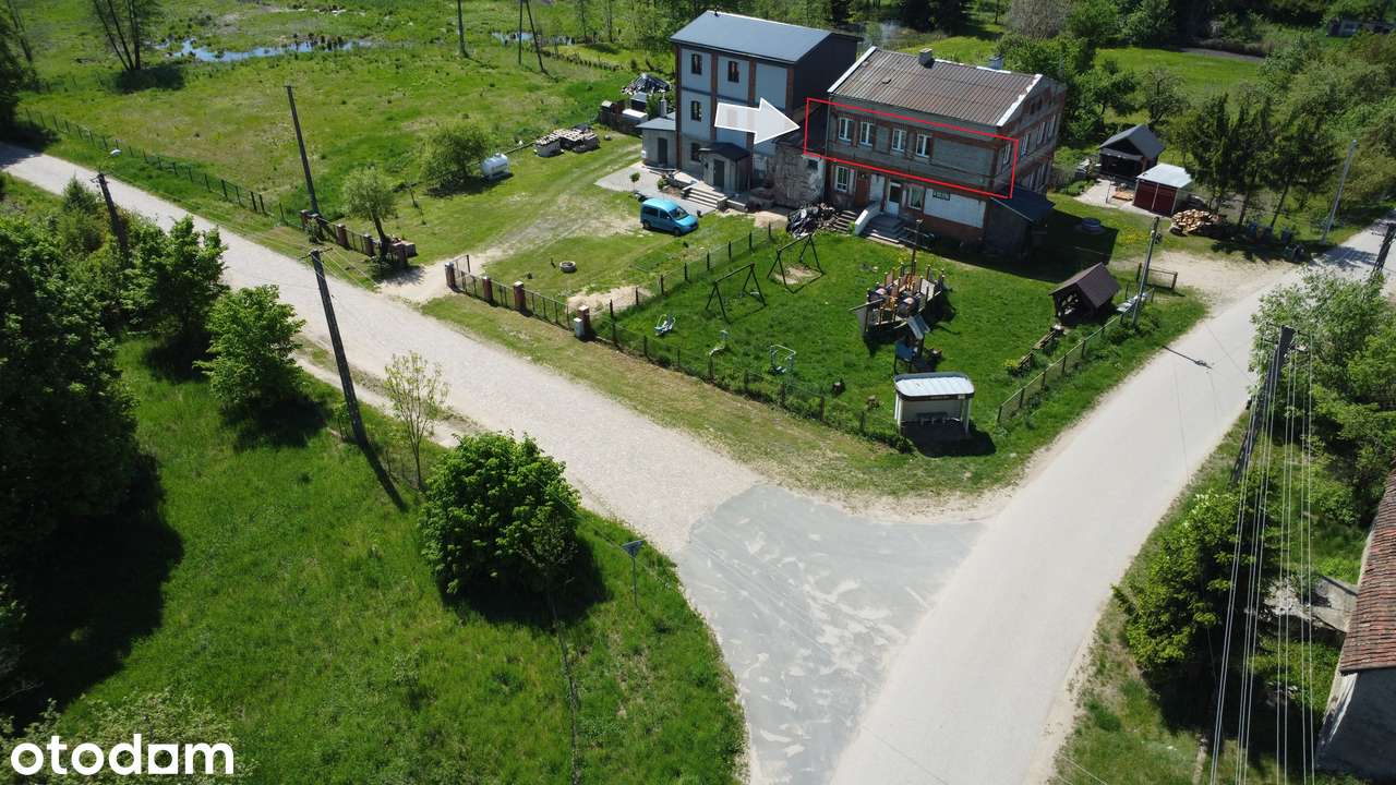 Mieszkanie-2 pokoje, I piętro, ogródek