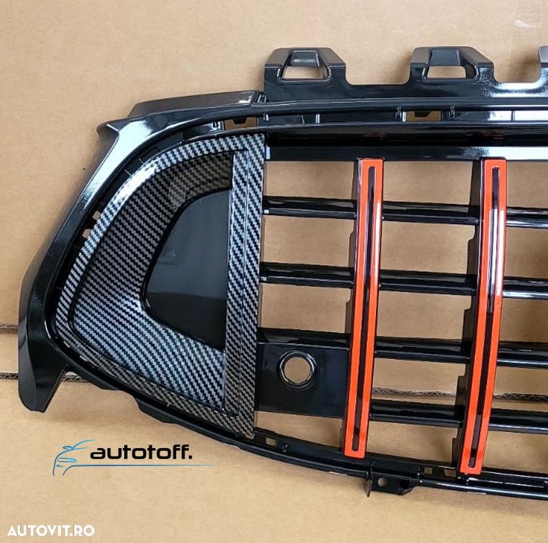 Grila Mercedes CLA W118 X118 compatibila cu Mercedes CLA (2018+) BRB Design - 6
