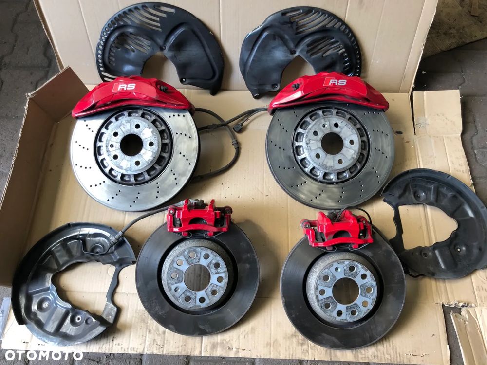 ZACISKI ZACISK HAMULCOWY TARCZA  AUDI A3  RS3 RSQ3 8Y  gwa!!! - 1
