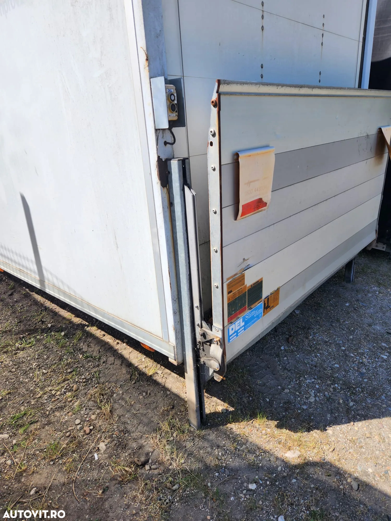 Bena Cub Aluminiu Cu Lift Electric Si Paravan Renault Master Opel Movano An 2012-2013-2014-2015-201 - 2