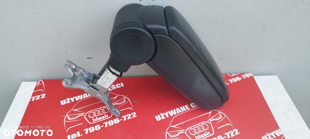 Podłokietnik Czarny Skóra Audi A6 C5  Części Blask Gołdap - 8