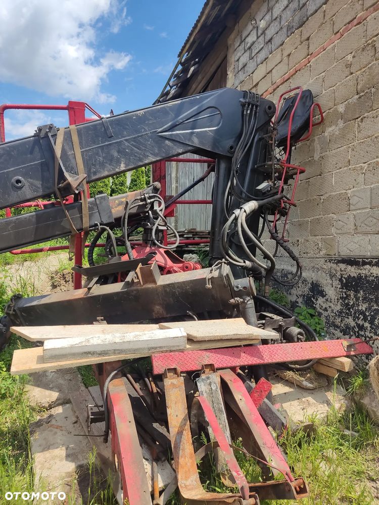 żuraw dźwig HDS do drewna - 2