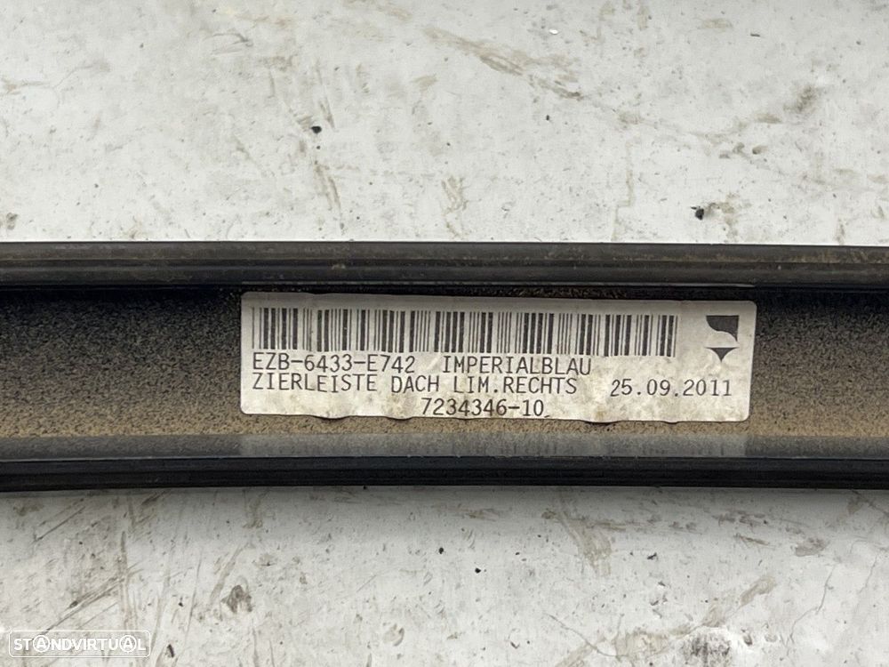 Frisos do tejadilho BMW 5 (F10) - 9