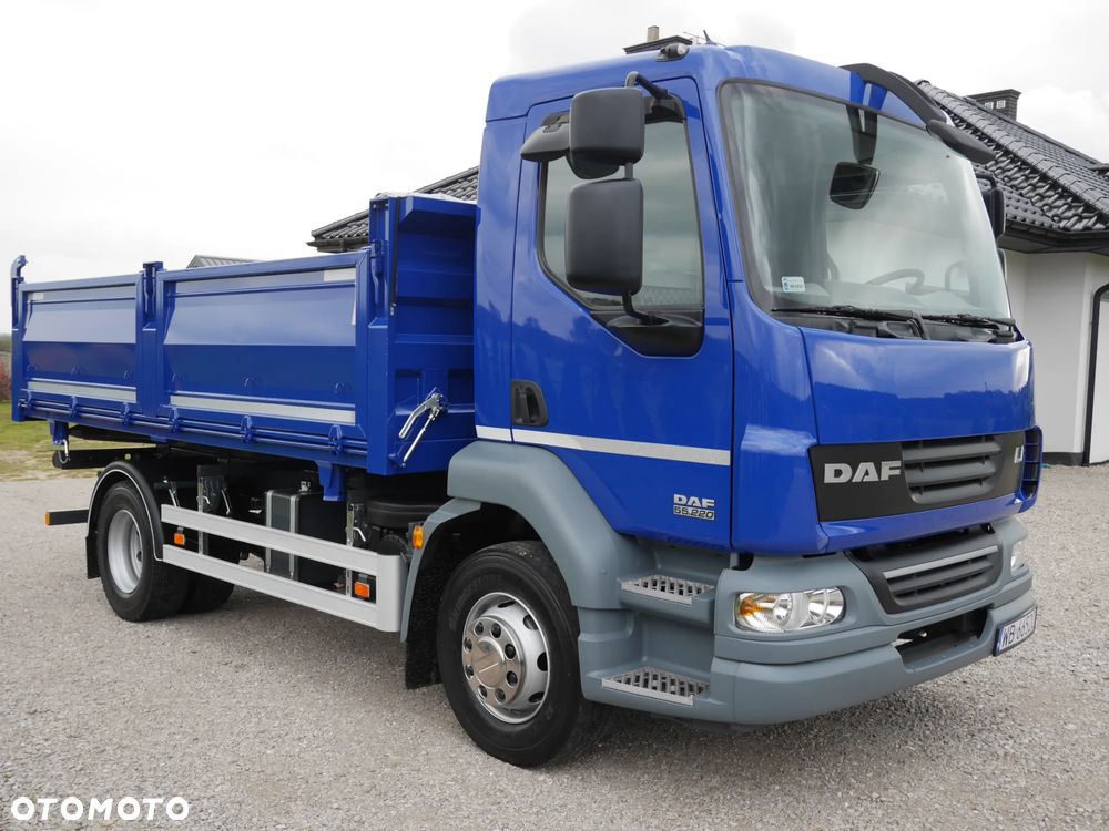 DAF LF 55.220 WYWROTKA 3-STRONNA,DMC 15000KG NISKI PRZEBIEG, STAN IDEALNY - 4