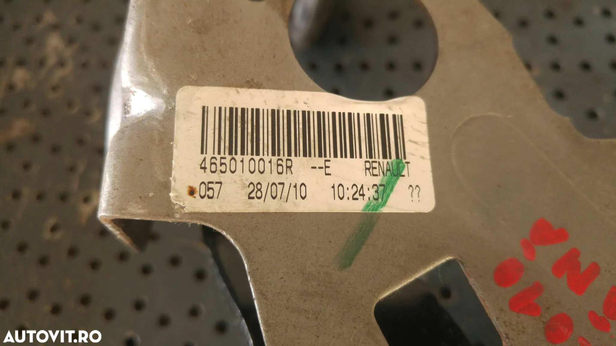 Pedala frana 1.5 dci renault scenic 3 jz0 1 465010016r - 3