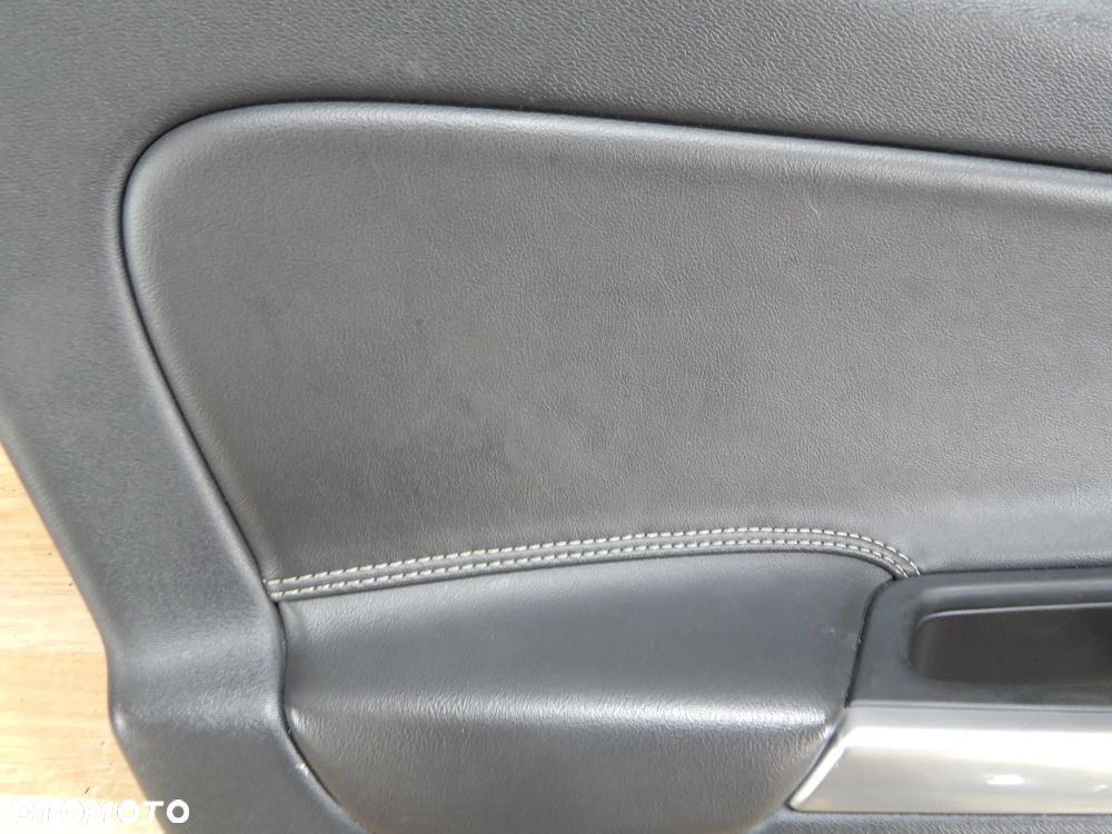 Boczek osłona tapicerka skóra drzwi lewy przód Volvo V60 II S60 10-18 Łuków części - 2