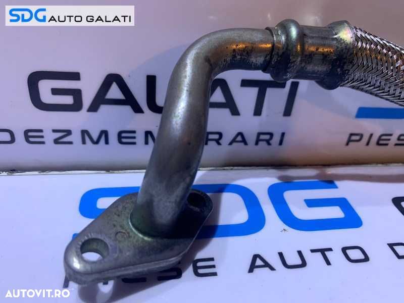 Teava Conducta Retur Ulei Turbo Turbina Tubosuflanta Audi A6 C5 1.9 TDI AJM AWX AVF 1998 - 2005 Cod 028145738AH - 2