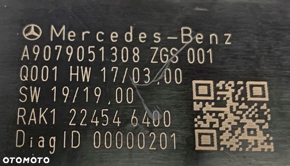 MERCEDES SPRINTER 907 910 PRZEŁACZNIK SZYB PANEL LUSTEREK A9079051308 - 16