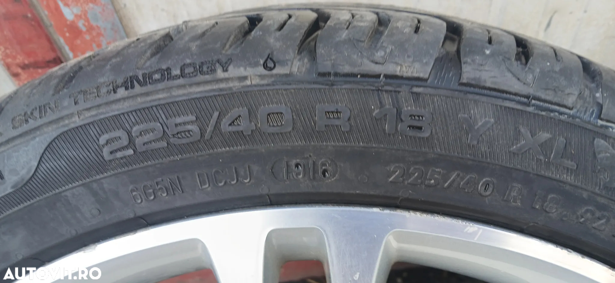 Jante aluminiu Skoda Superb 225/40R18 2012 - 3