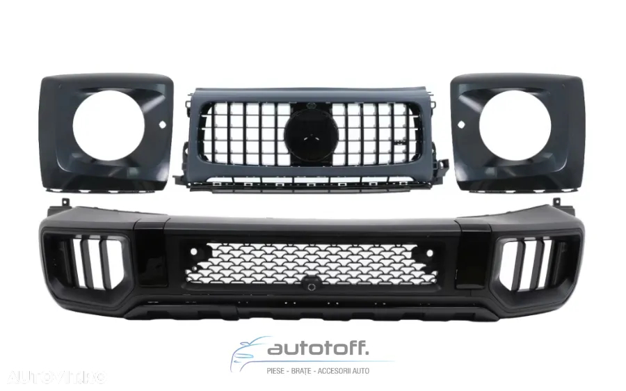 Pachet exterior compatibil cu Mercedes G-Class W463 (2012-2017) Conversie la G63 W465 2024 - 2