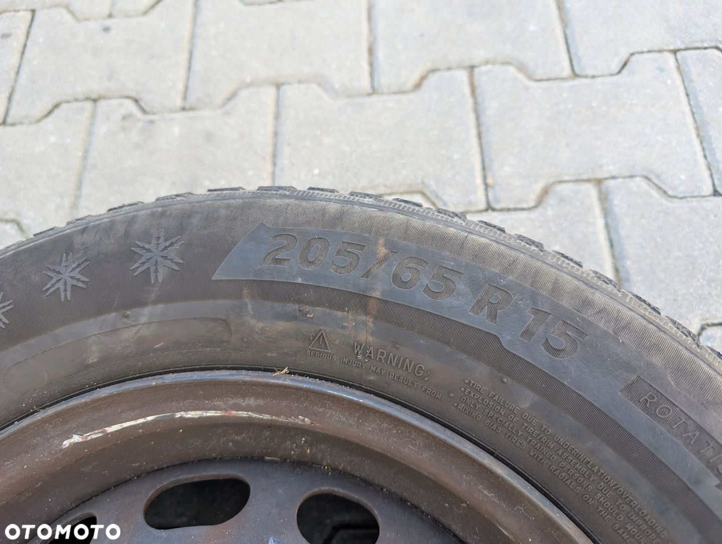 KOŁO DOJAZDOWE ZAPASOWE 15 PEUGEOT PARTNER CITROEN BERLINGO III 2008-2018 - 4