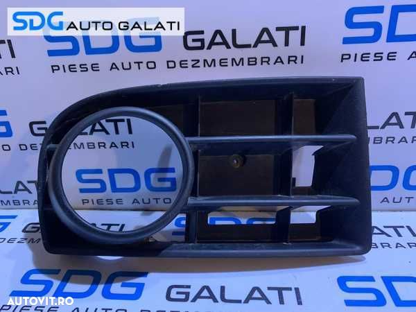 Grila Inferioara Proiector Dreapta Spoiler Bara Fata VW Golf 5 Hatchback 2004 - 2008 [G0103] - 1