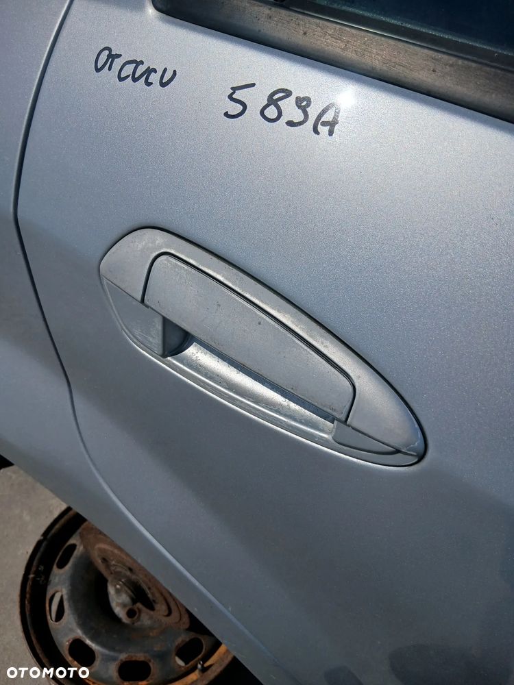Fiat Grande Punto Drzwi Tył Tylne Prawe Lakier 589/A - 5