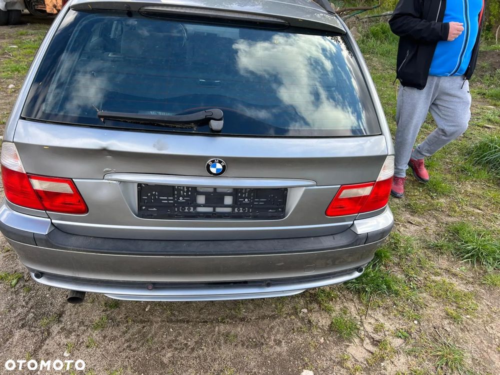 BMW 3 E46 LIFT KOMBI KLAPA BAGAŻNIKA SILBERGRAU METALLIC - 1