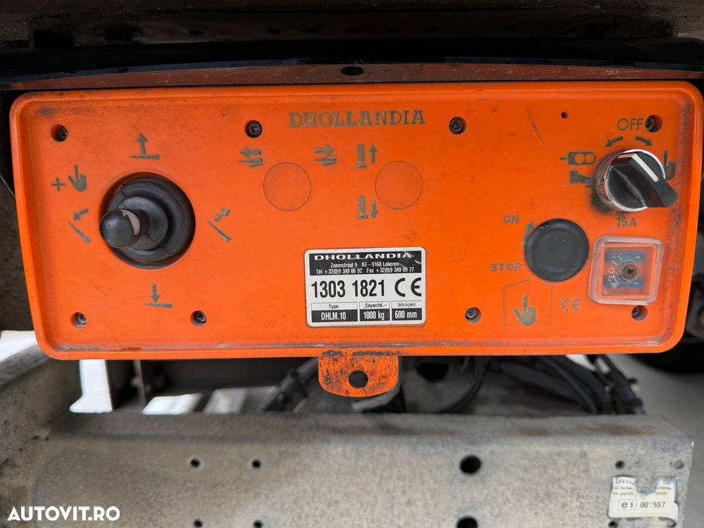 Mercedes-Benz Sprinter 516 BlueEfficiency 2013 E5 cat. B 3.5 t Lift Dhollandia 1000 kg 518 519 - 18