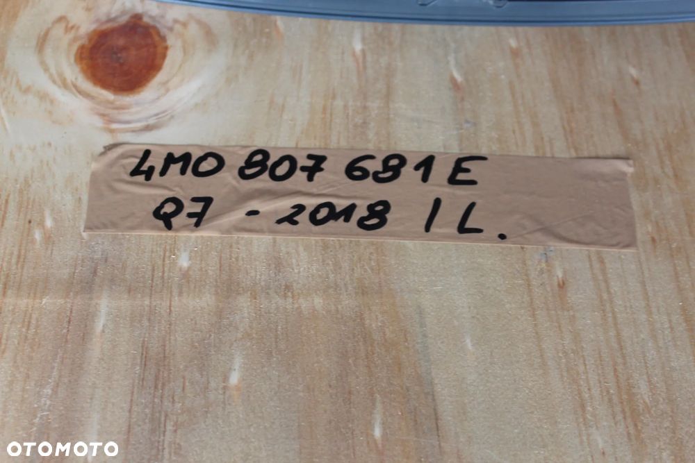 KRATKA ZDERZAKA LEWA AUDI Q7 4M 4M0807681E 2018 - 9