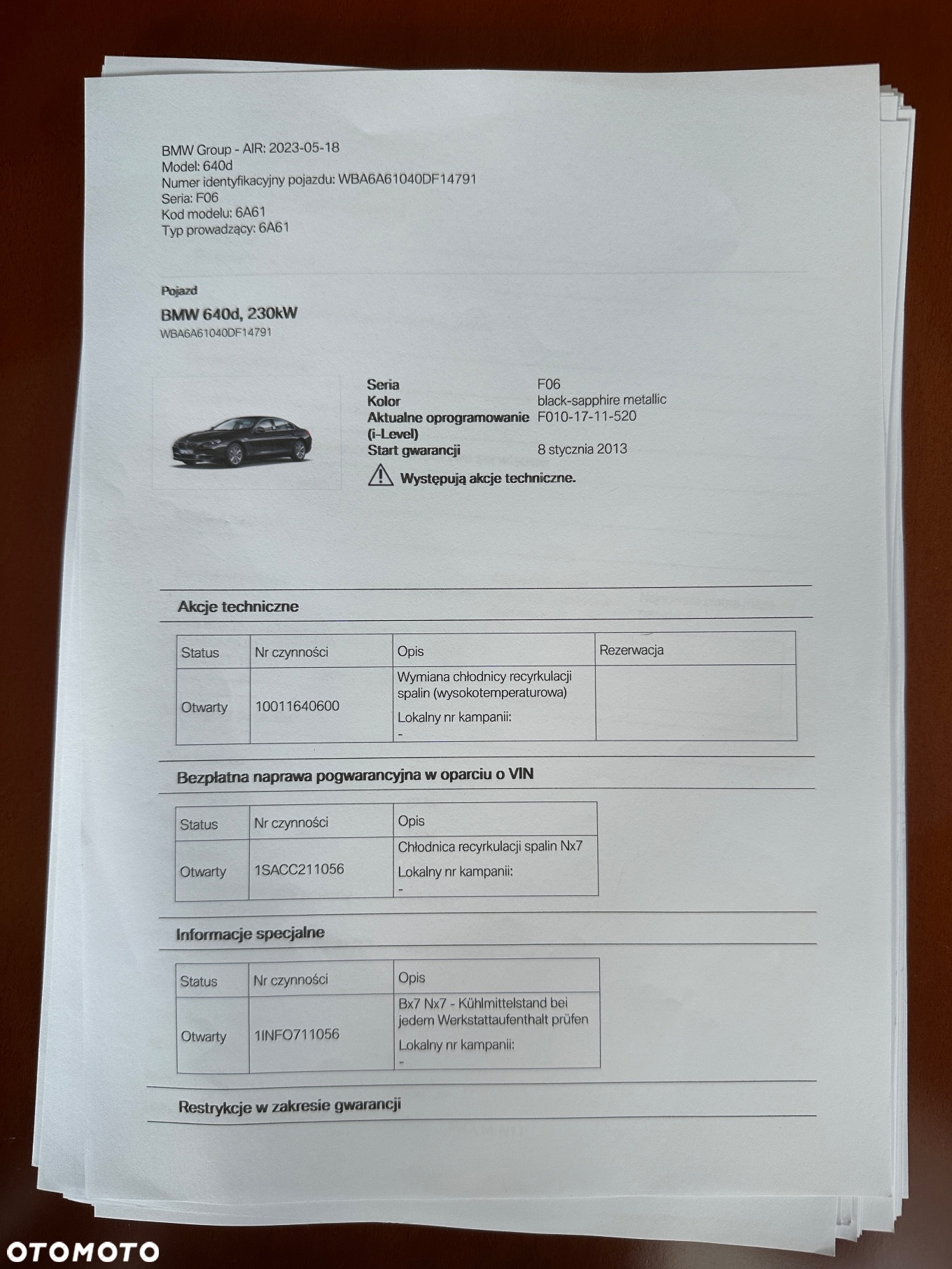 BMW Seria 6 640d - 26