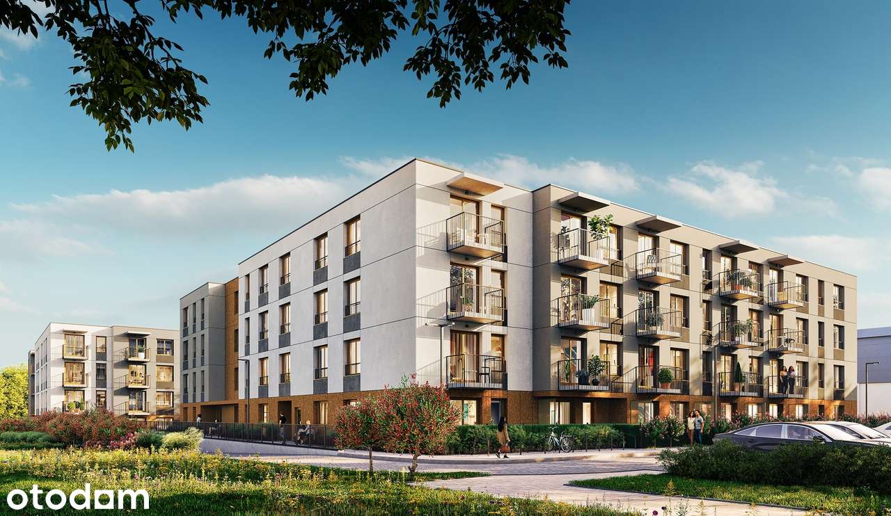 2-pokojowe mieszkanie 37m2 + balkon Bezpośrednio - Pełny obrazek: 4/7