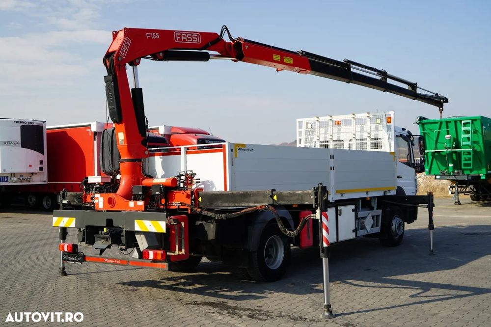 Mercedes-Benz ATEGO / 16 30 / E6 / CUTIE DE VITEZE + HDS FASSI F 155 / ADR / RADIO CONTROL - 4