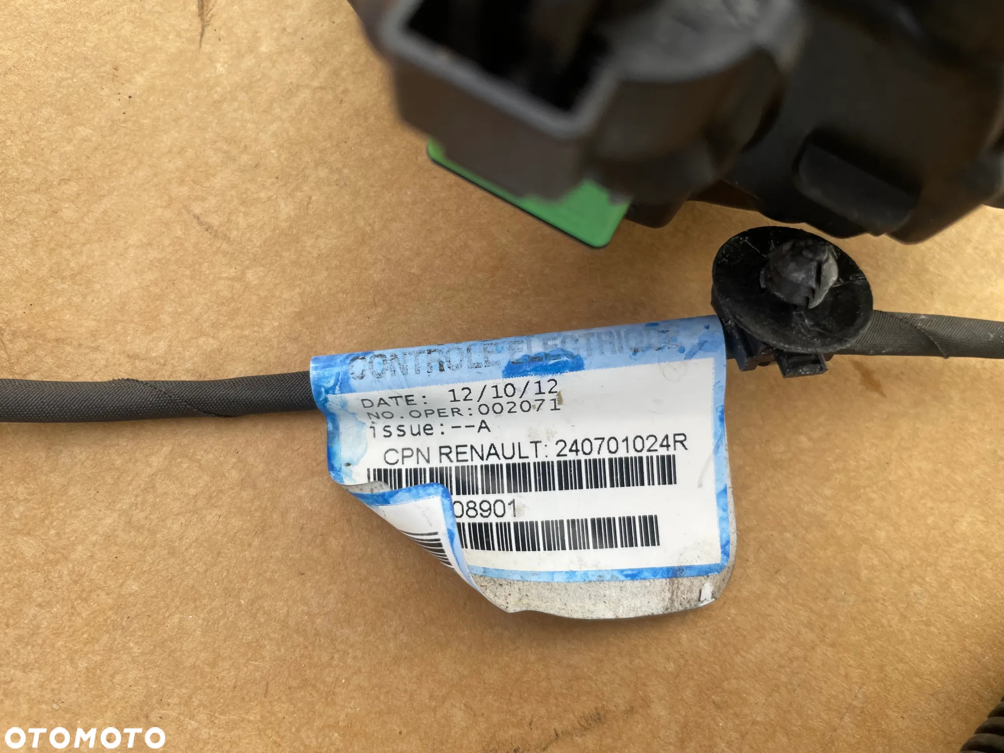 RENAULT LAGUNA III LIFT HALOGEN PRAWY LEWY INSTALACJA ZDERZAKA ORYGINALNE KOMPLET - 4