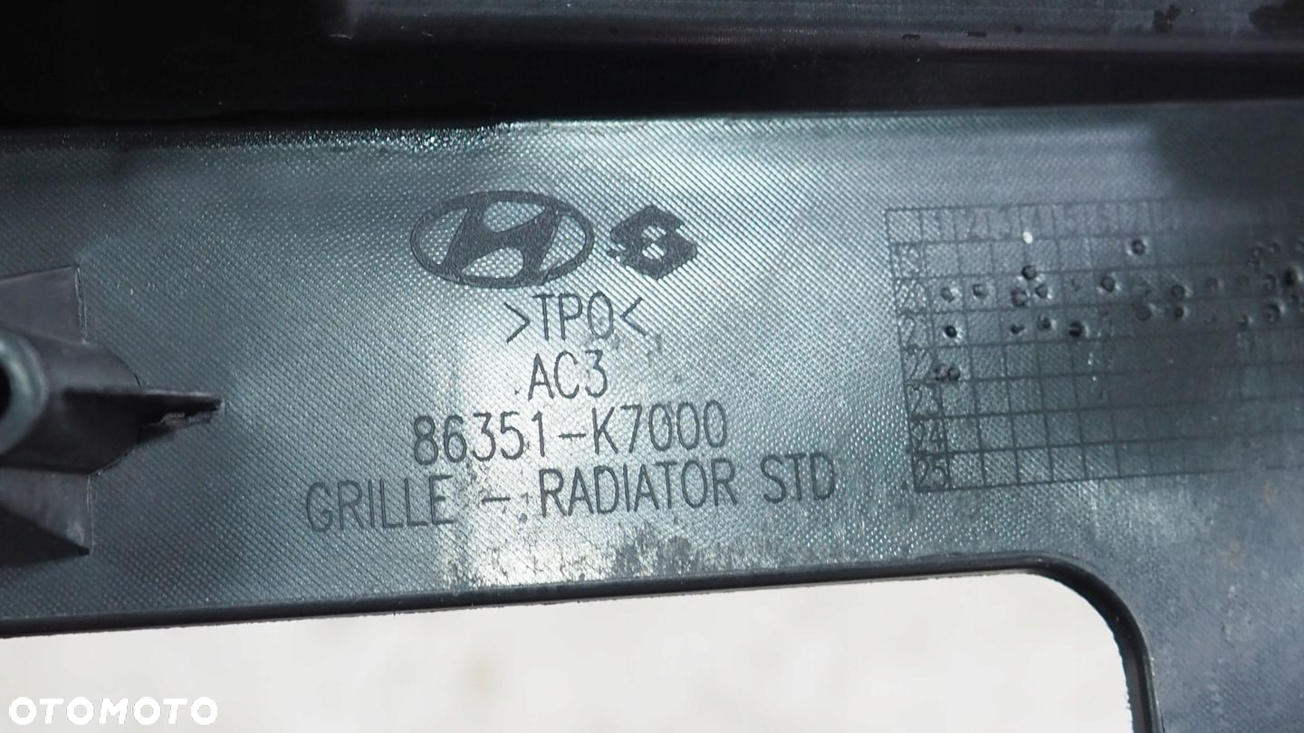 Hyundai i10 III grill atrapa chłodnicy 86351-K7000 - 6
