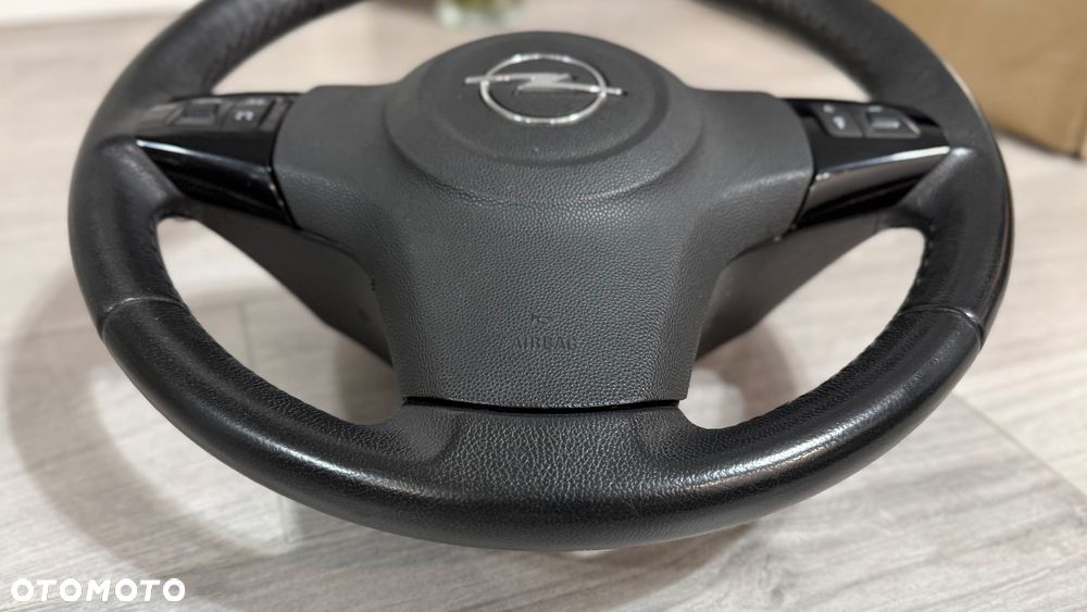 Kierownica Opel Corsa D 06-14 Multifunkcja skóra Black Piano Lift Opc - 4