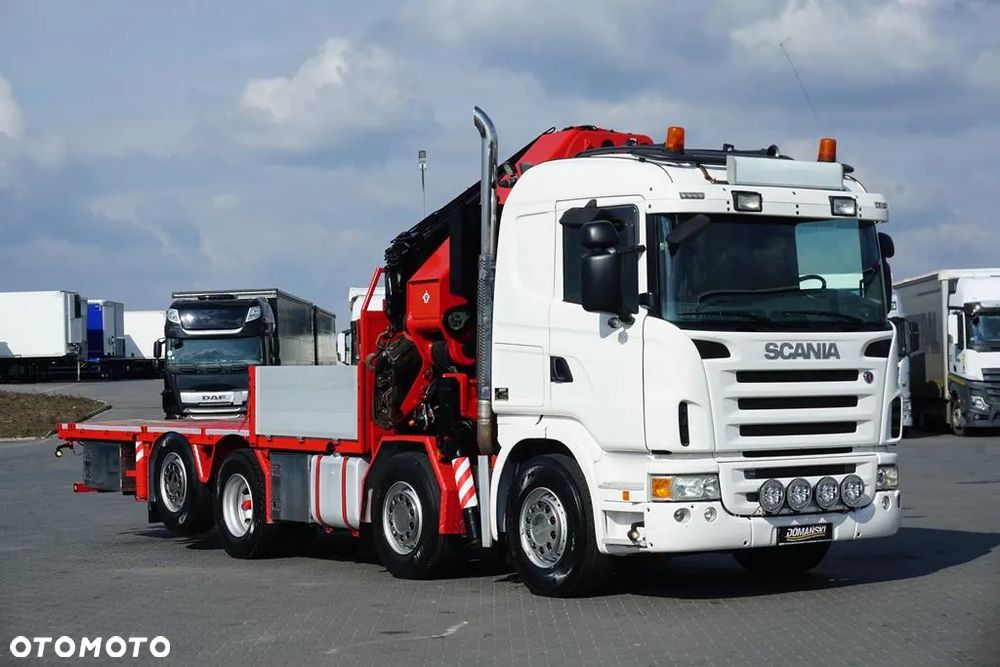 Scania G 480 / 8 X 2 / SKRZYNIOWY + HDS / HMF THOR - O K6 + JIB FJ 2000 K6 / WYSIĘG 33,5 M - 2