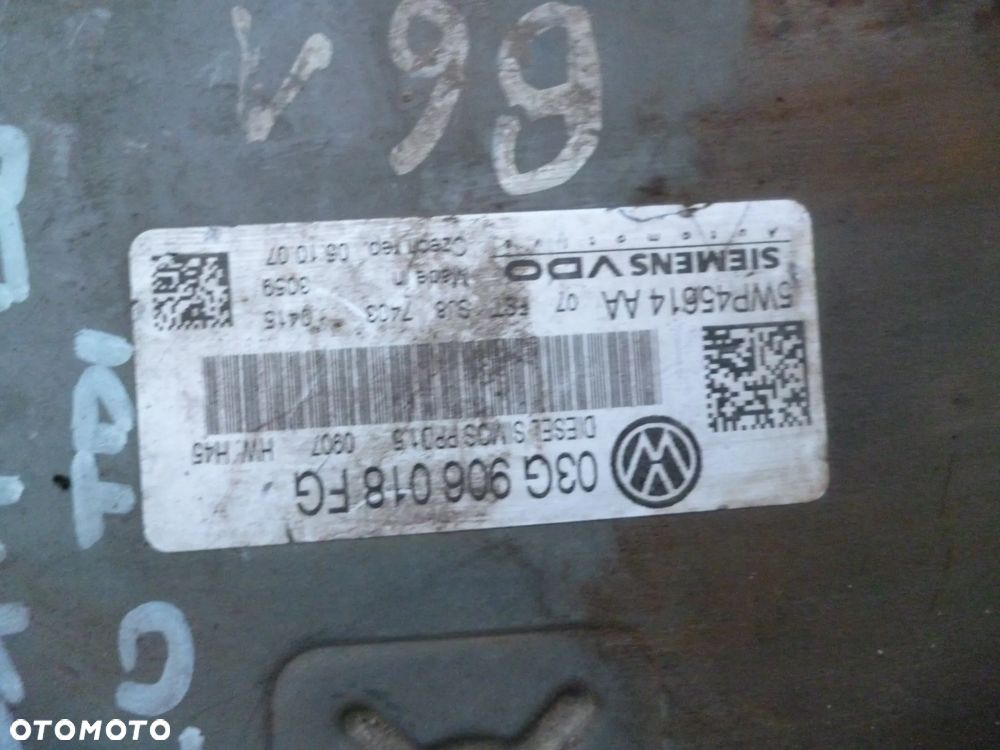 VW PASSAT B6 2.0 TDI IMMO ZESTAW STARTOWY - 2