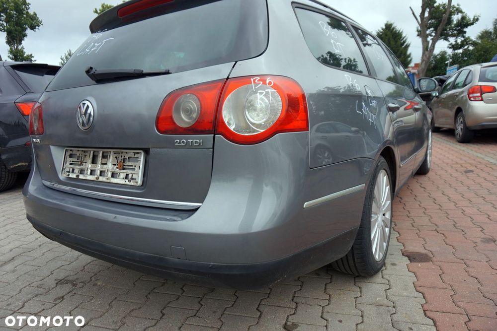 ZDERZAK TYLNY PASSAT B6 KOMBI LA7T  SZARY VOLKSWAGEN 2005-2010 - 2
