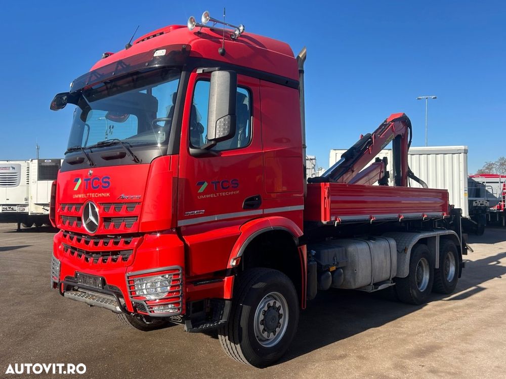 Mercedes-Benz Arocs 3552,Palfinger Epsilon M100L86, Graifer, Factura externa - 1