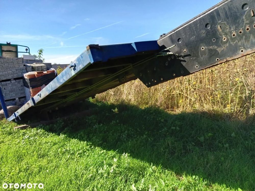 Zabudowa platforma z miejscem na duży hds dźwig Man Scania - 4