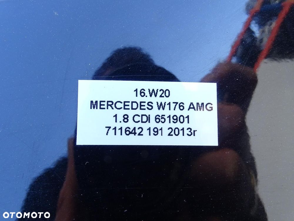 ZDERZAK TYŁ TYLNY LAKIER 191 MERCEDES A-KLASA W176 12-16r AMG CZARNY - 14