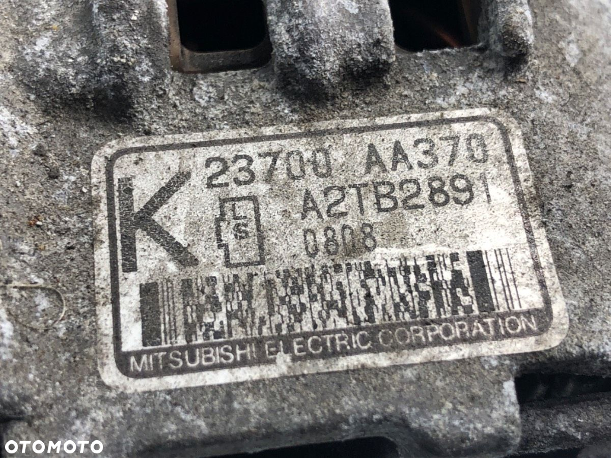 ALTERNATOR - 119.00 PLN - SUBARU LEGACY III Kombi (BH) 1998 - 2003 2.5 AWD (BH9) 115 kW [156 KM] - 5