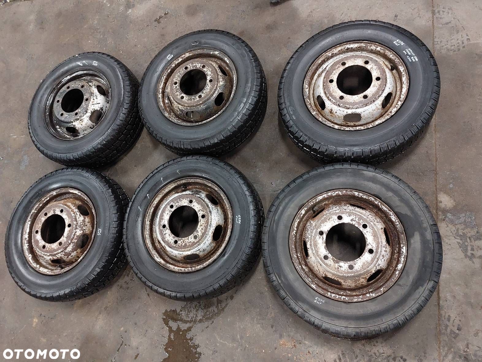 FELGI STALOWE BLIŹNIAK 6 SZT 6x180 5,5Jx15 ET116 TRANSIT 92VB-BF - 1