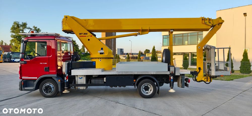 MAN Podnośnik koszowy Wumag WT300 Man TGL WT 300 2007r zwyżka ruthmann - 9