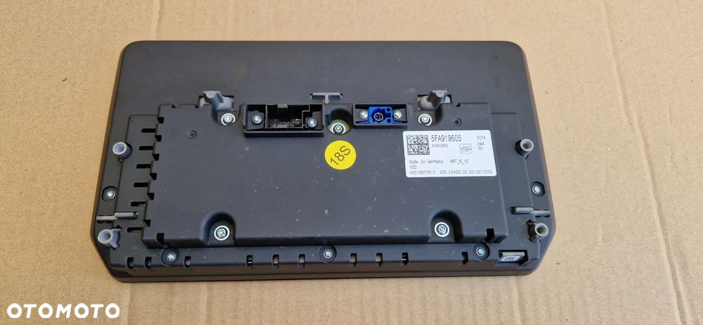 SEAT LEON IV 5FA 20- WYŚWIETLACZ MONITOR EKRAN NAWIGACJA 5FA919605 - 5
