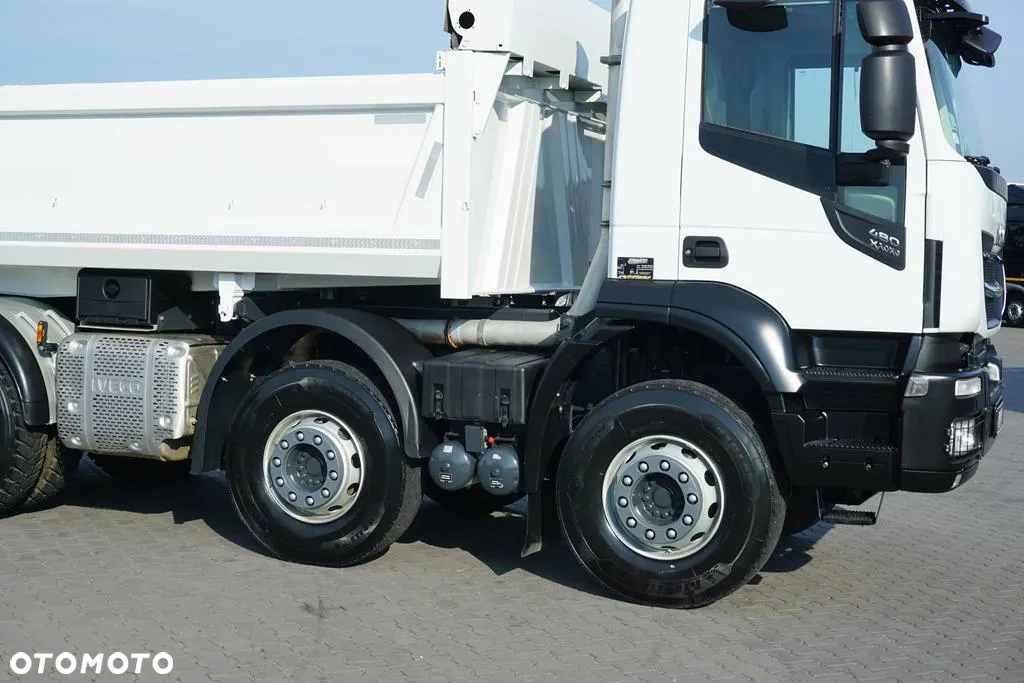 Iveco / TRAKKER / 480 / E 6 / WYWROTKA / 8 X 4 / HYDROBURTA / RETARDER - 38