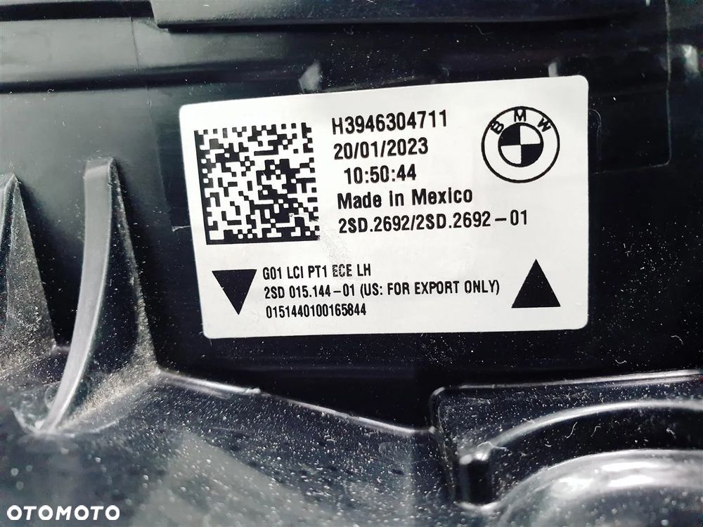 BMW X3 G01 LCI LIFT 21r+ LEWA LAMPA TYŁ LED ORY EU !!! - 8