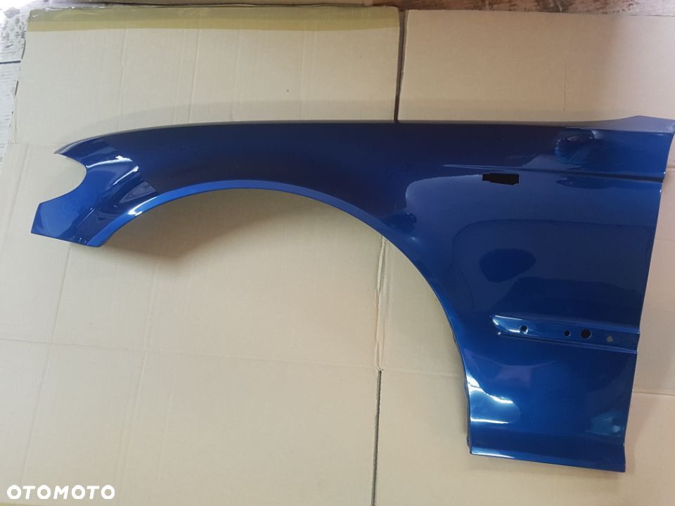 Błotnik przód lewy BMW E46 lift sedan kombi topasblau metalic - 2