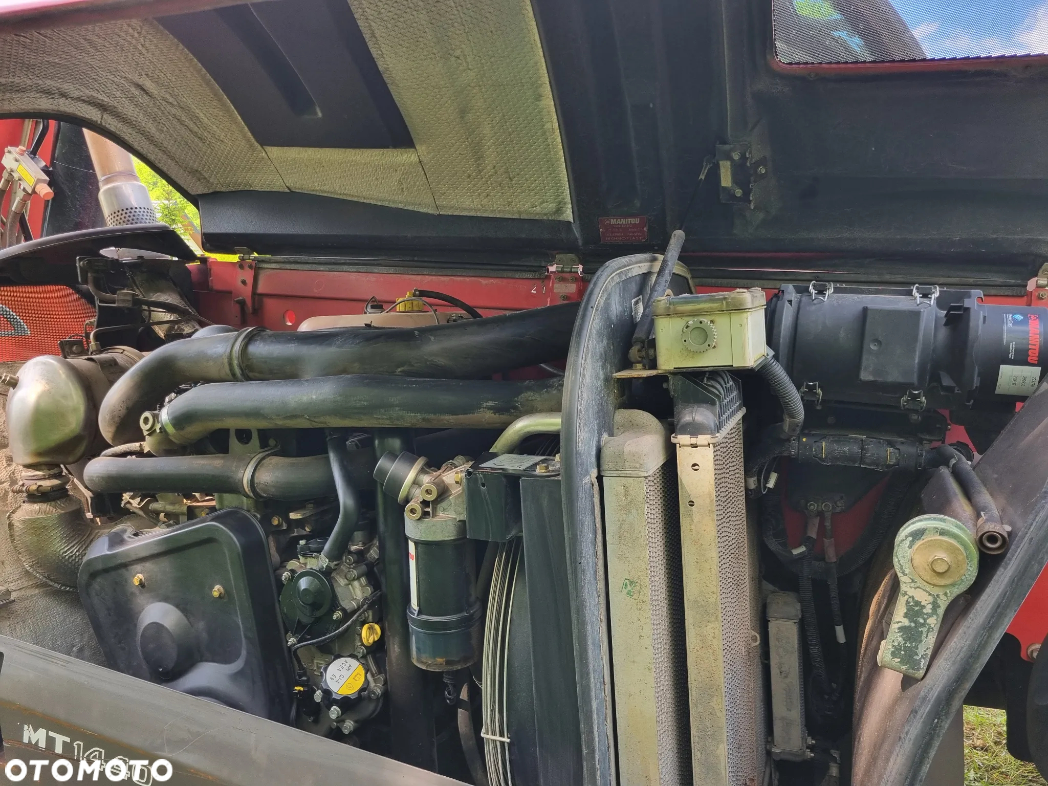 Manitou Ładowarka teleskopowa MT1440 JakNowa 2015r z Norwegii niski przebieg 3100 mtg Oryginał 14 metrów PERKINS SILNIK - 18