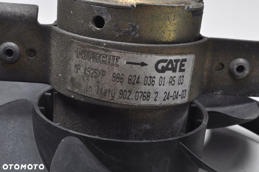 PORSCHE 986 2.7 WENTYLATOR CHŁODNICY 98662403601 - 4