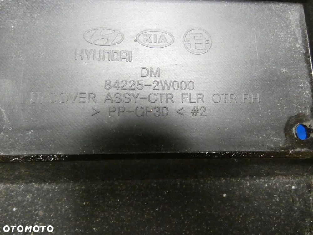 HYUNDAI SANTA FE III 2012- OSŁONA PŁYTA PODWOZIA PRAWA - 2