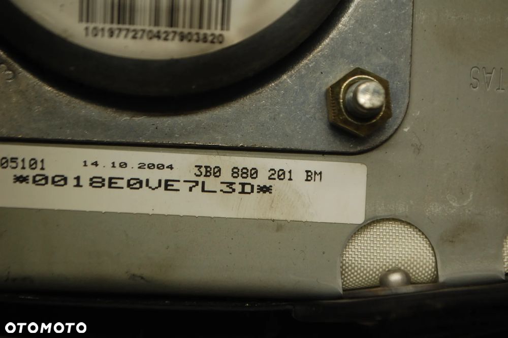 PODUSZKA AIRBAG KIEROWCY 3B0880201AS VW PASSAT B5 3B0880201BM - 7