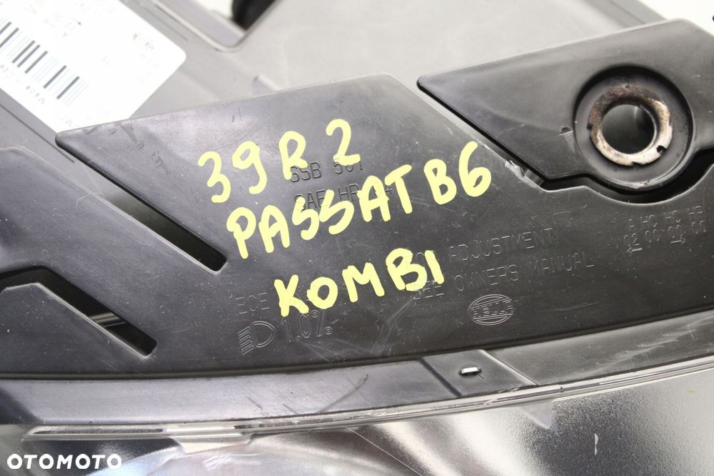 VW PASSAT B6 05R- LAMPA PRAWY PRZÓD PRAWA PRZEDNIA - 8