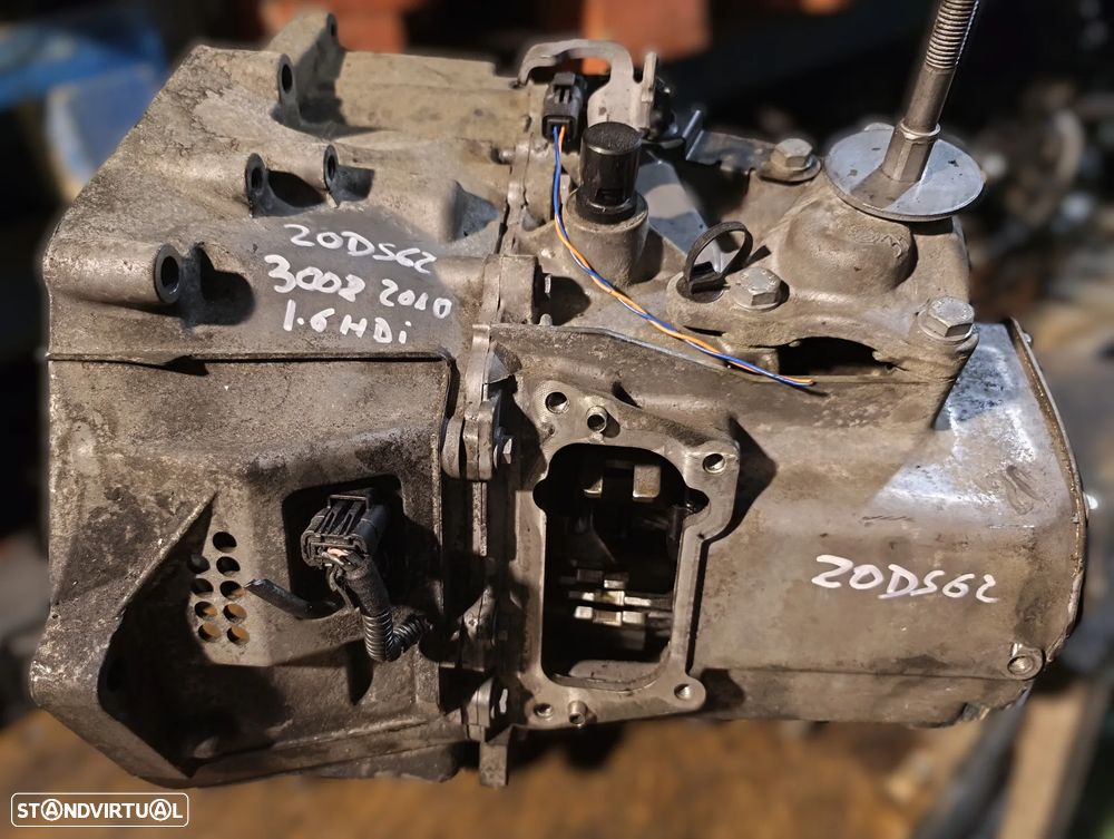 CAIXA DE VELOCIDADES PEUGEOT 3008 / 5008 / CITROEN C4 PICASSO 1.6HDI 20DS62 (SEM ATUADOR) - 2