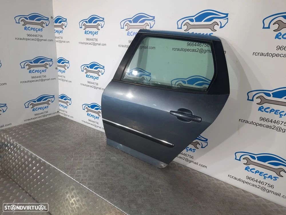 PORTA TRASEIRA TRÁS ESQUERDA PEUGEOT 407 SW FECHO ELEVADOR MOTOR PUXADOR VIDRO - 6
