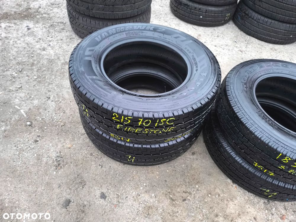 215/70R15C 15 C Opony Letnie Lato FIRESTONE VANHAWK 2 8,5mm jak 225/70 LEGNICA ALU-RAD - 22
