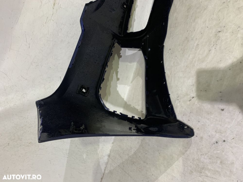 Bara fata BMW Seria 5, G30/G31, M-Sport, 2016, 2017, 2018, 2019, 2020, cod origine OE 51118064928, cu gauri pentru senzori de parcare. - 6