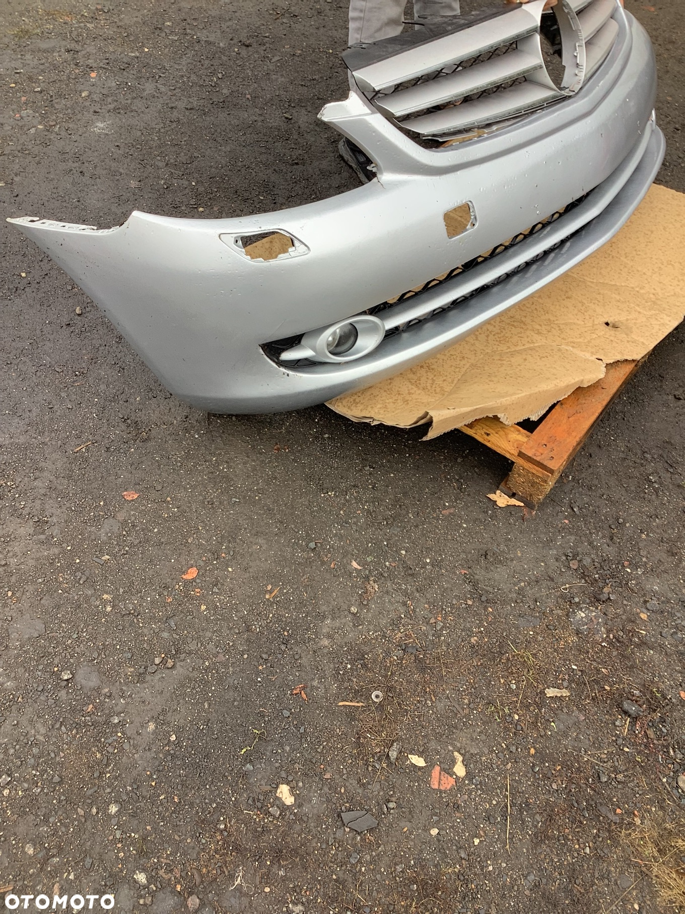 MERCEDES CL W216 ZDERZAK PRZEDNI ATRAPA GRIL - 2